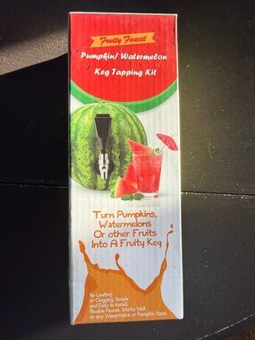 Pumpkin/Watermelon Keg Tapping Kit - Red